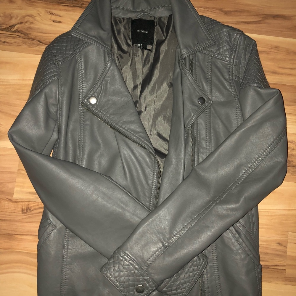 Leather jacket